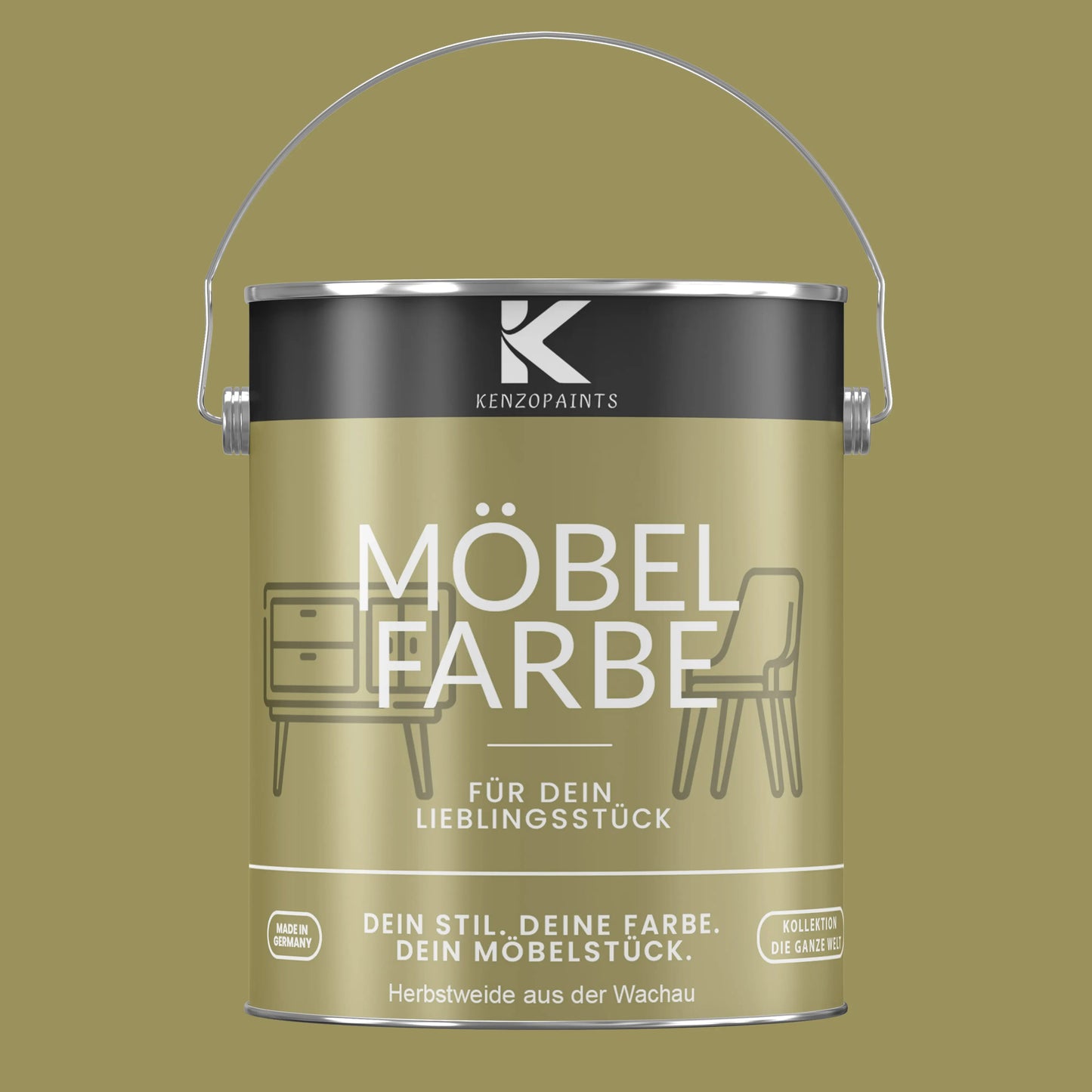 Kenzopaints Möbelfarbe - Herbstweide aus der Wachau