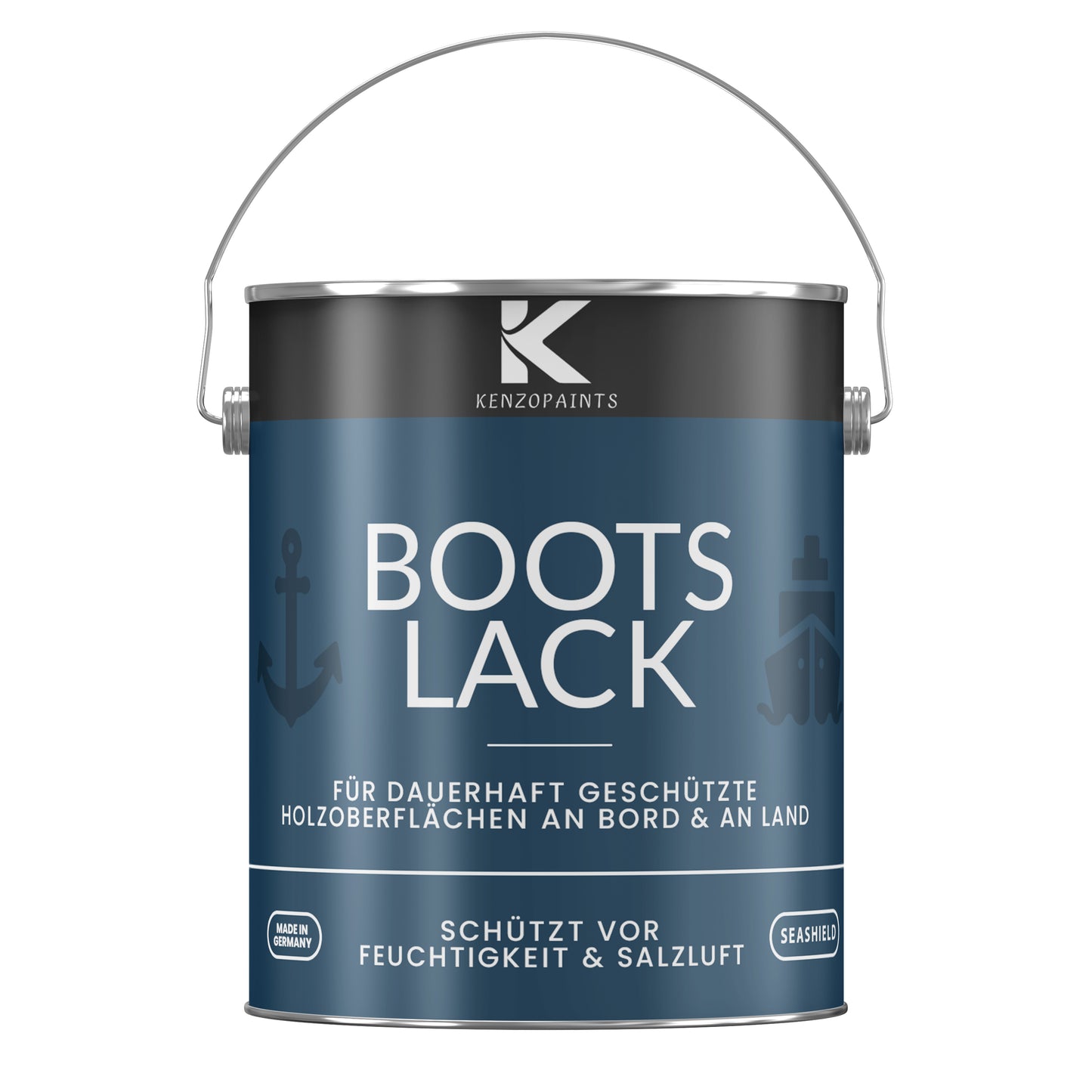 Kenzopaints Bootslack Holzsiegel Klarlack - Glänzend