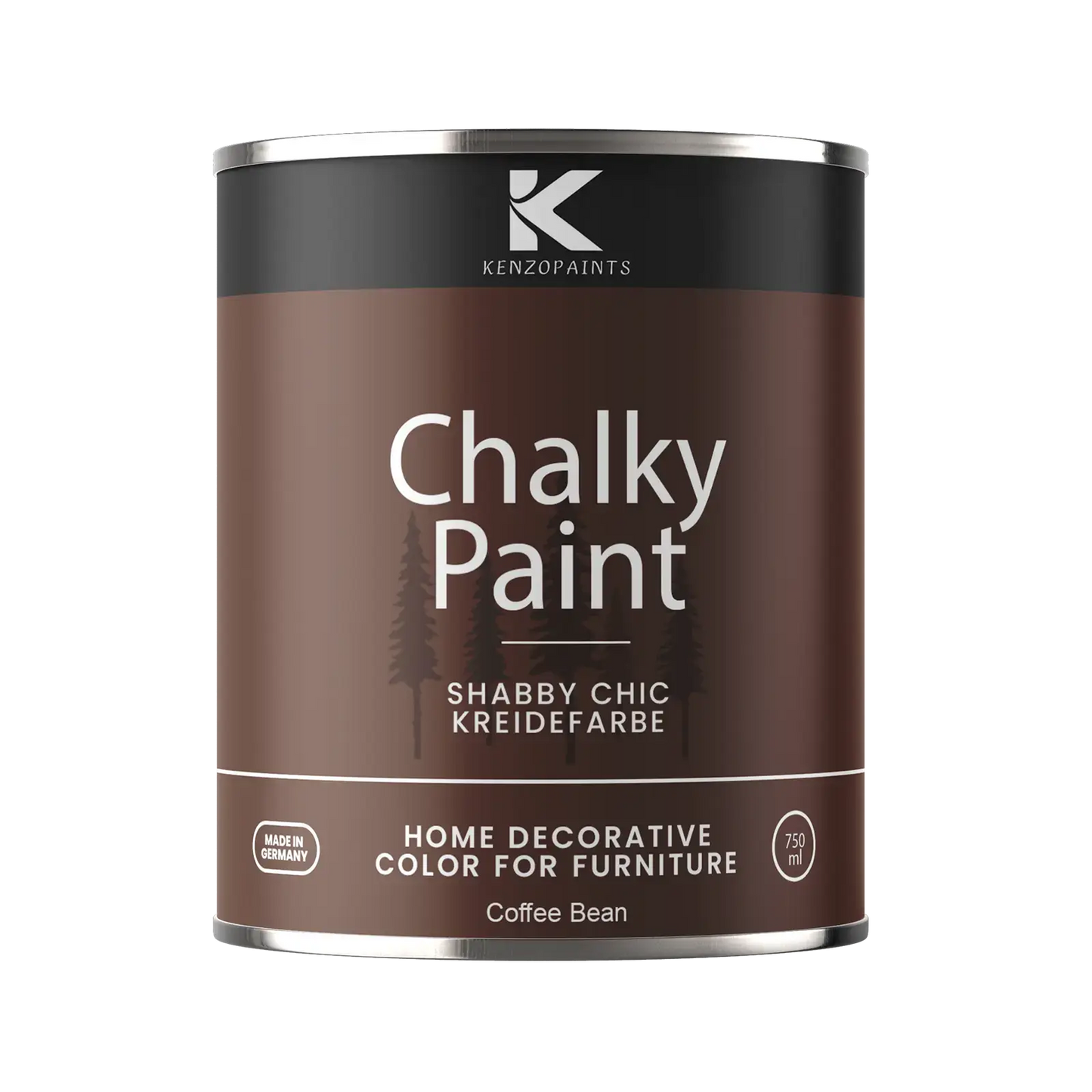 Kenzopaints Chalky Paint - Coffee Bean