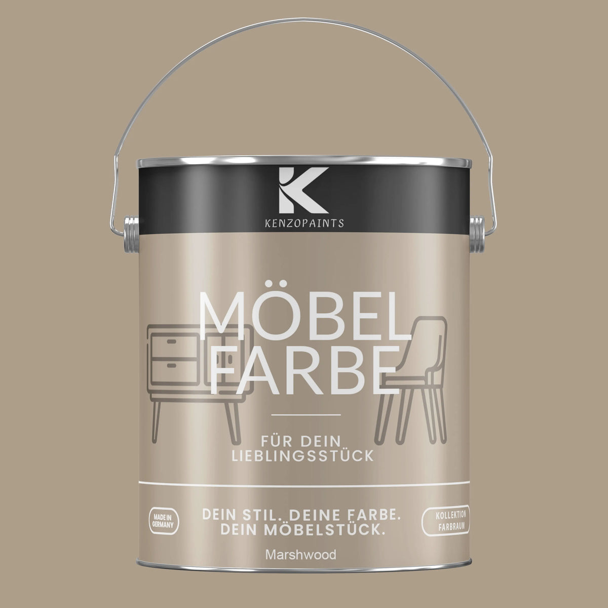 Kenzopaints Möbelfarbe - Marshwood Kenzopaints
