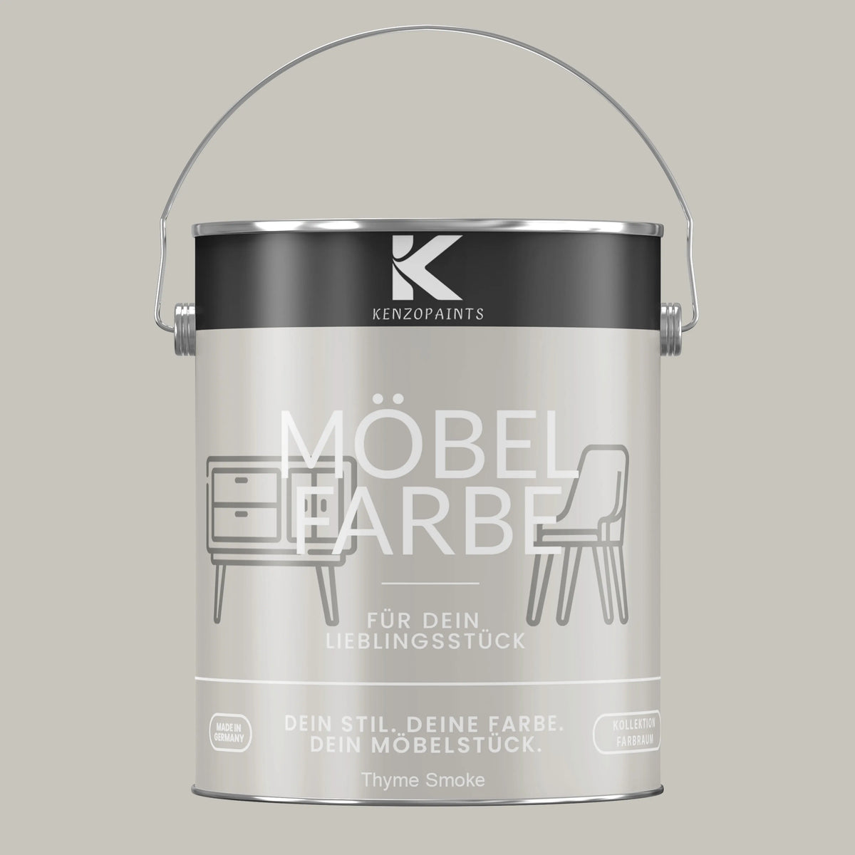 Kenzopaints Möbelfarbe - Thyme Smoke Kenzopaints