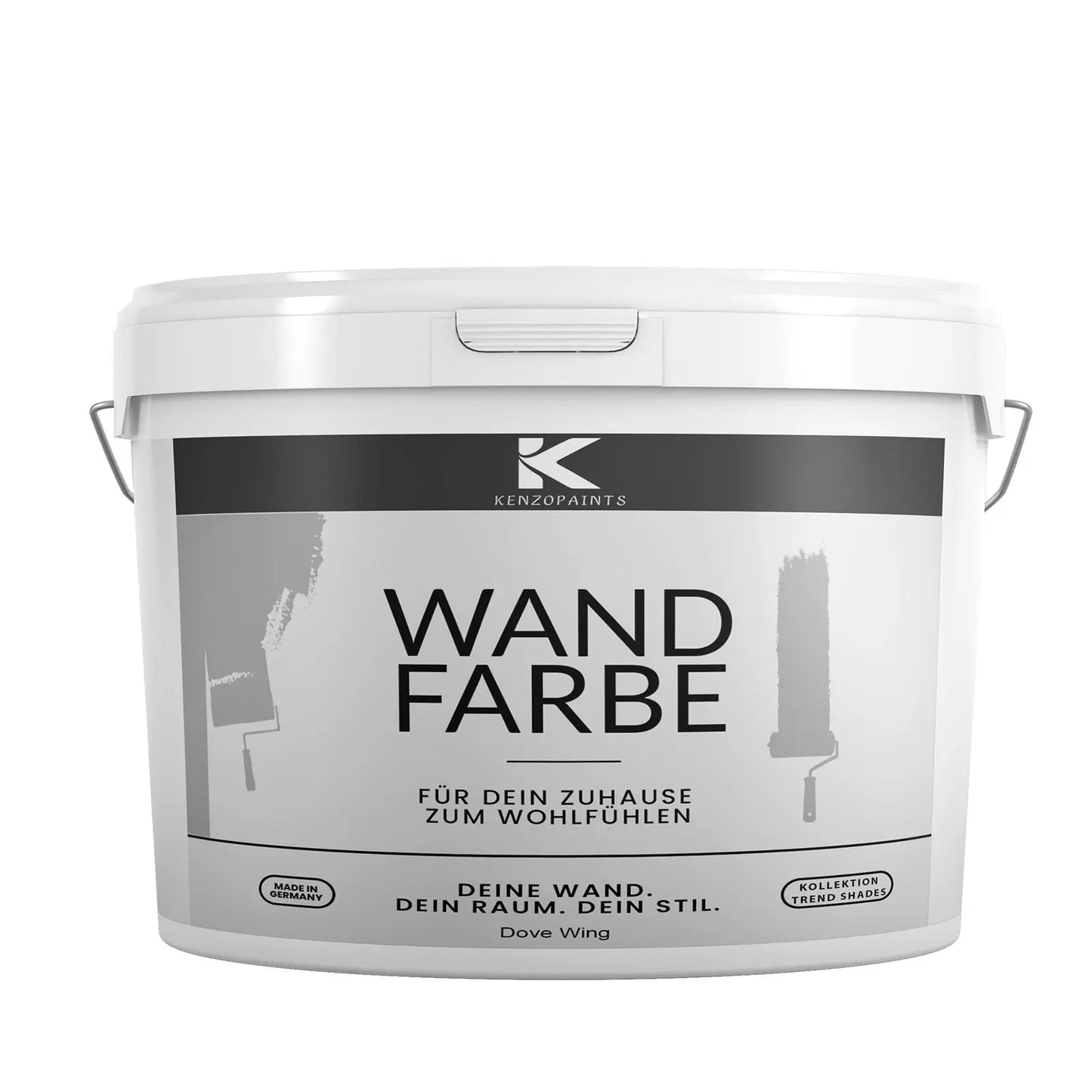Kenzopaints Wandfarbe Designfarbe - Dove Wing