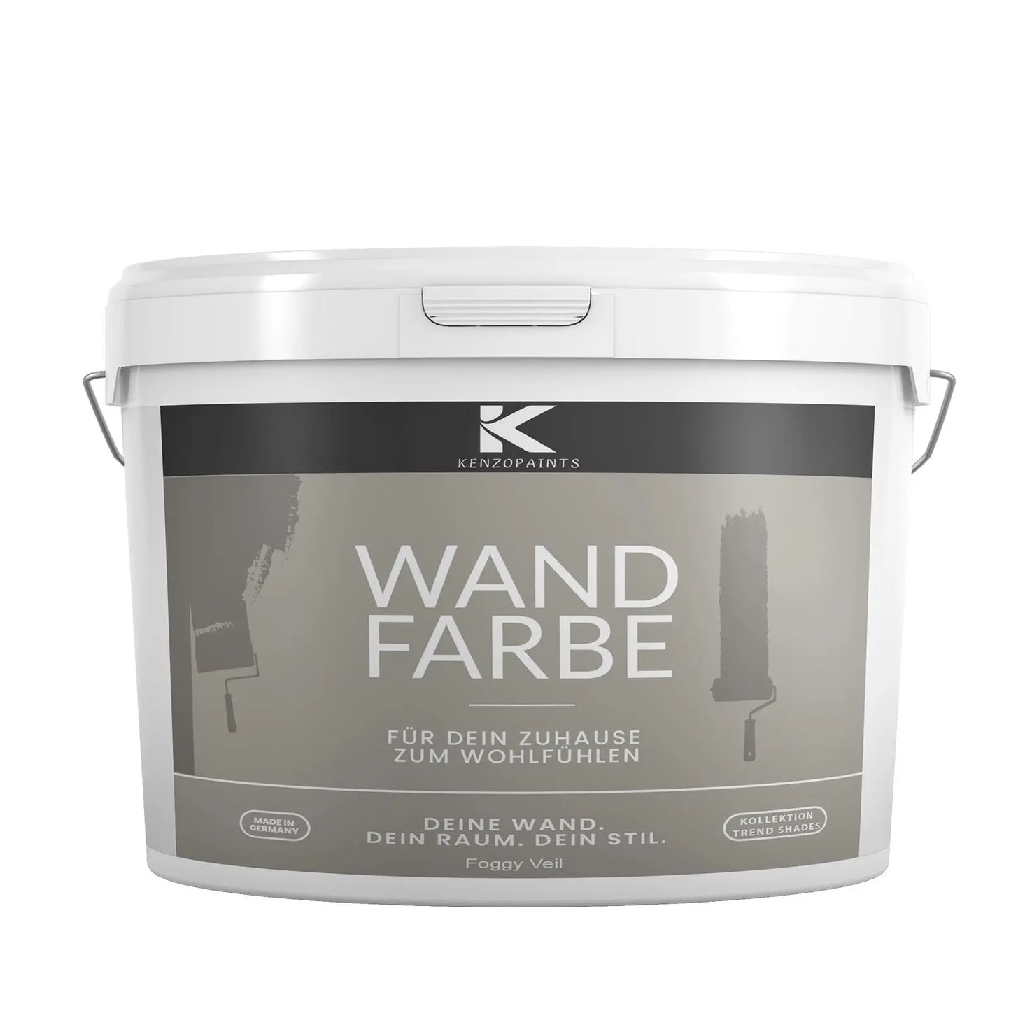 Kenzopaints Wandfarbe Designfarbe - Foggy Veil