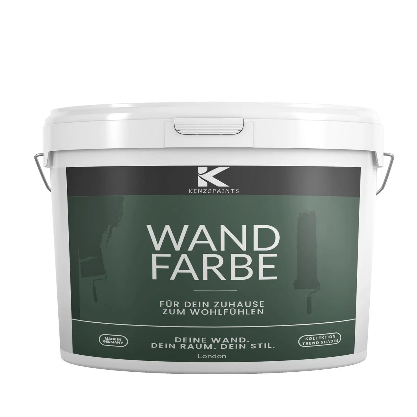 Kenzopaints Wandfarbe Designfarbe - Foggy Veil