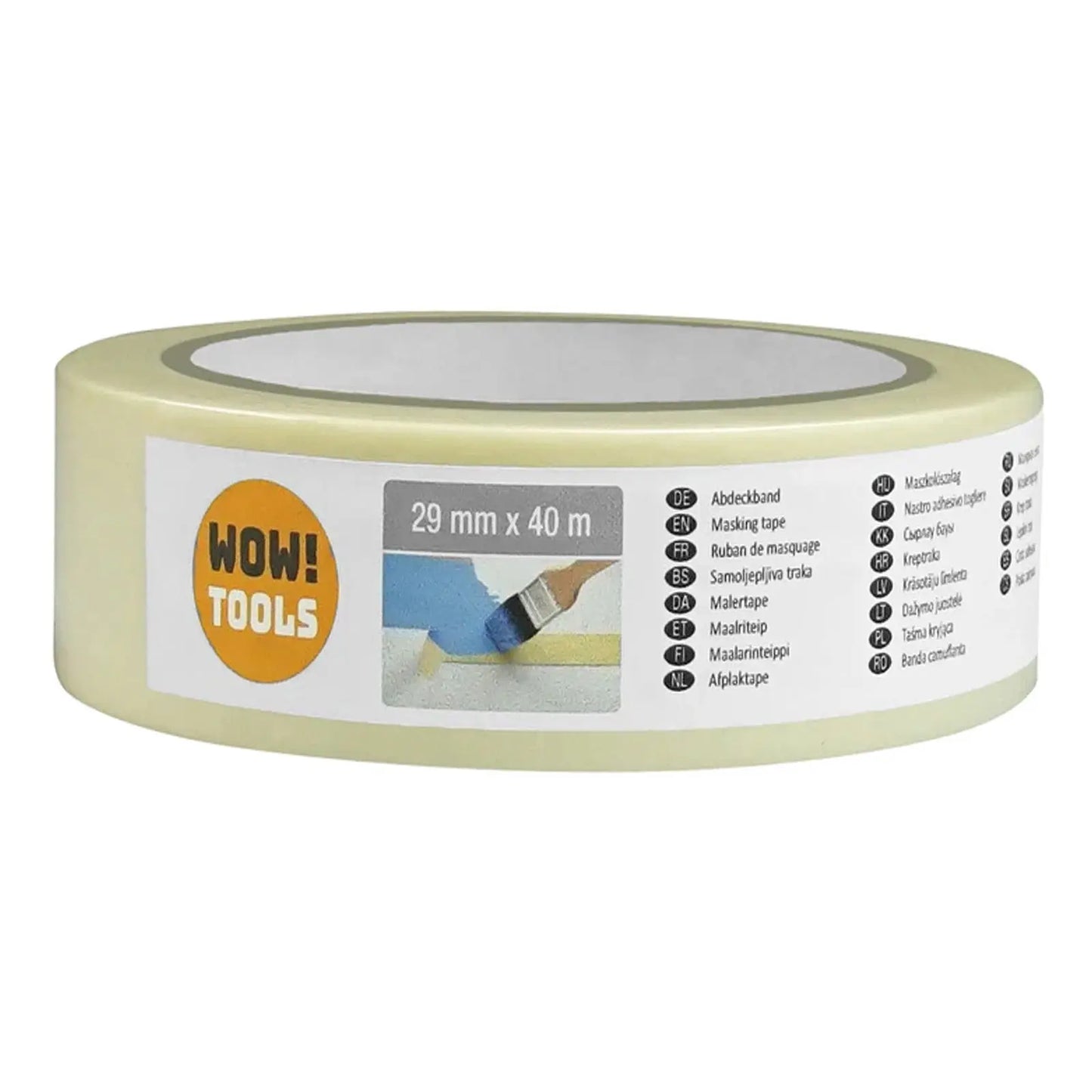 WOW TOOLS Standard Universal Abdeckband Kreppband