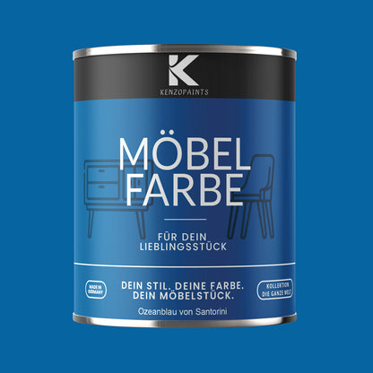 Kenzopaints Möbelfarbe - Ozeanblau von Santorini