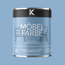 Kenzopaints Möbelfarbe - Nebelblau aus Patagonien