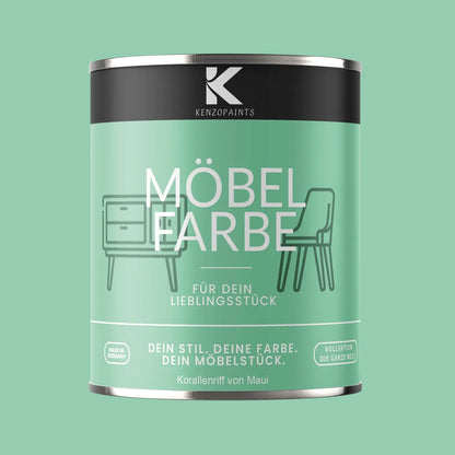 Kenzopaints Möbelfarbe - Korallenriff von Maui