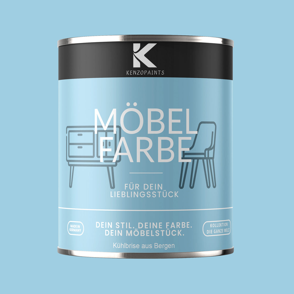 Kenzopaints Möbelfarbe - Kühlbrise aus Bergen