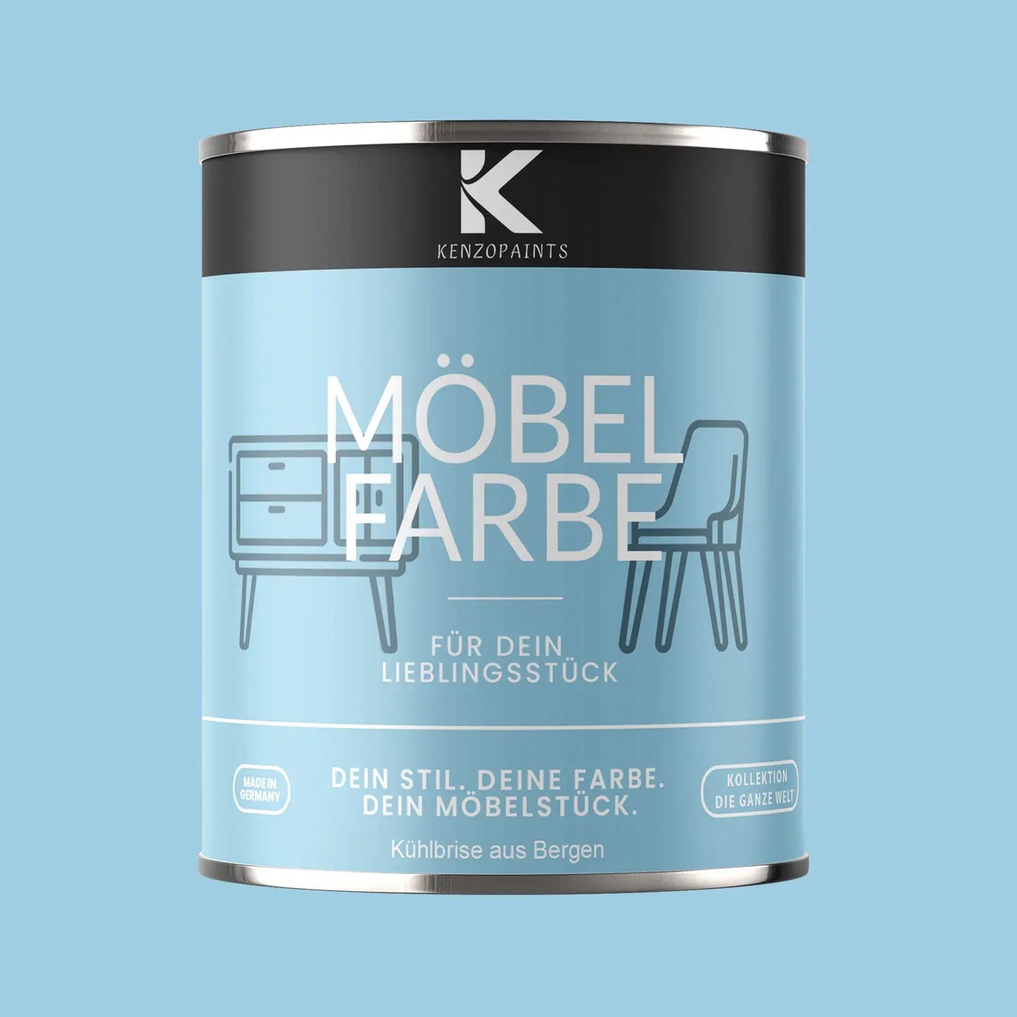 Kenzopaints Möbelfarbe - Kühlbrise aus Bergen