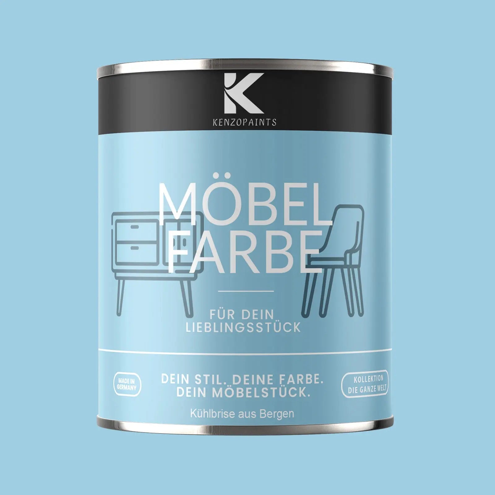 Kenzopaints Möbelfarbe - Kühlbrise aus Bergen