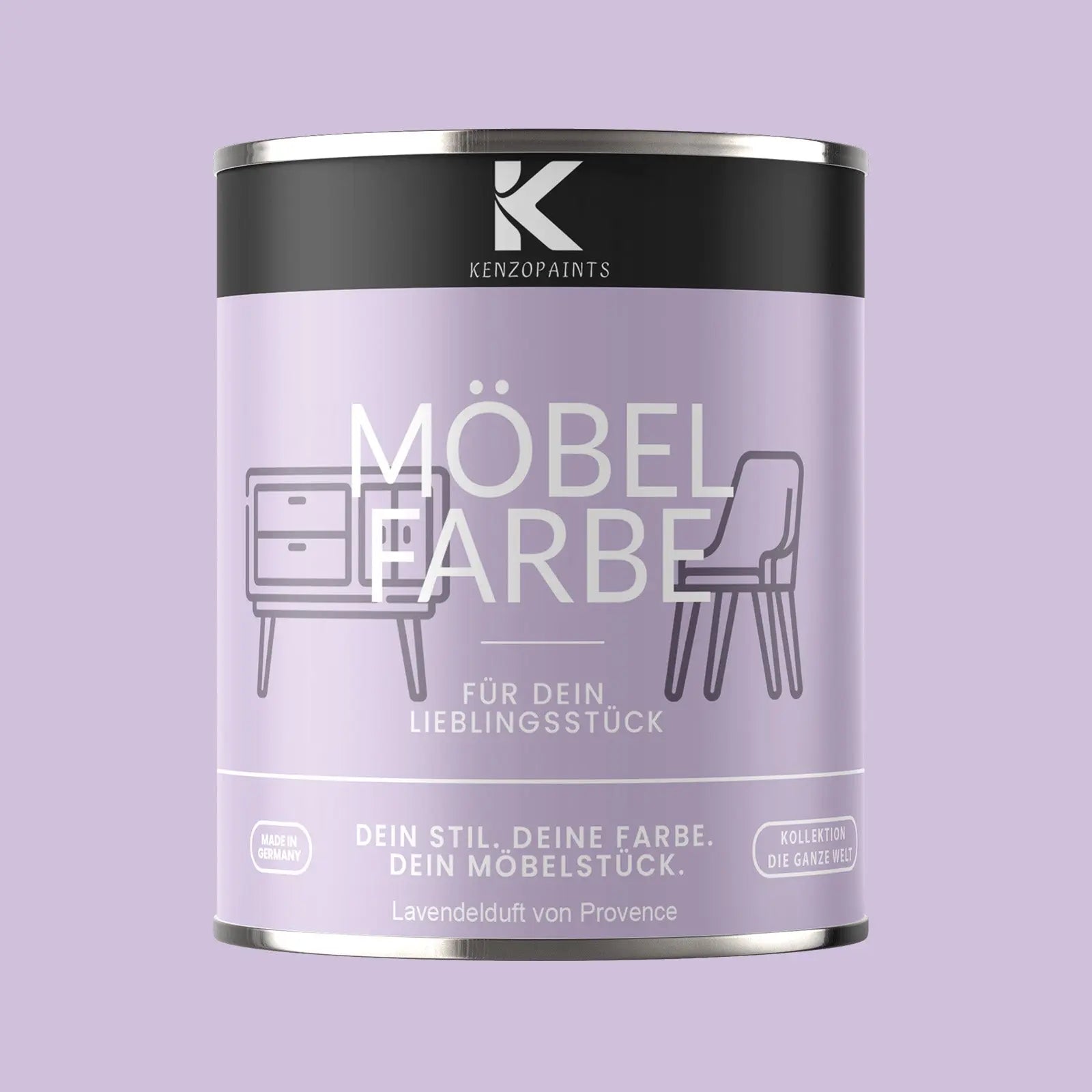 Kenzopaints Möbelfarbe - Lavendelduft von Provence