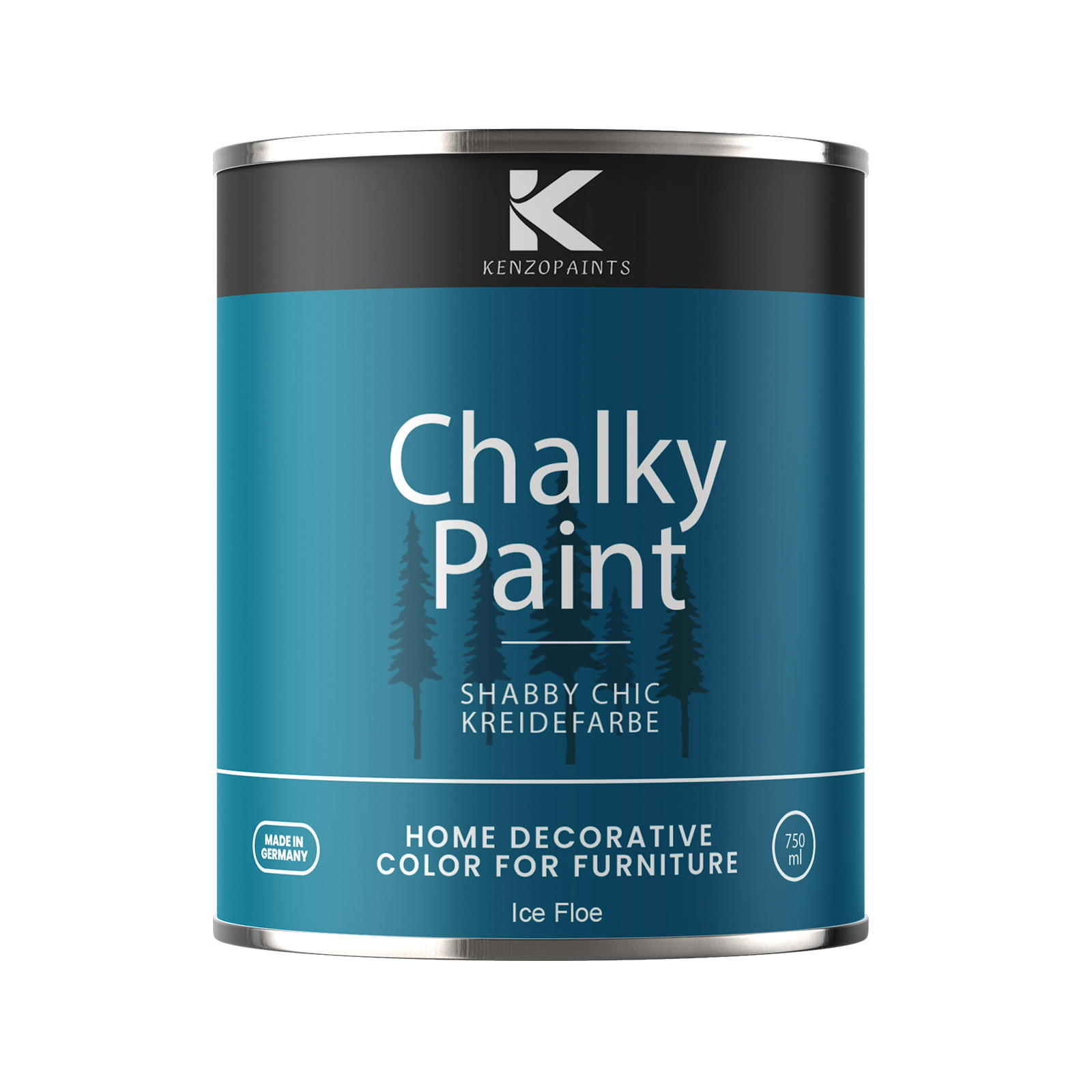 Kenzopaints Chalky Paint - Ice Floe