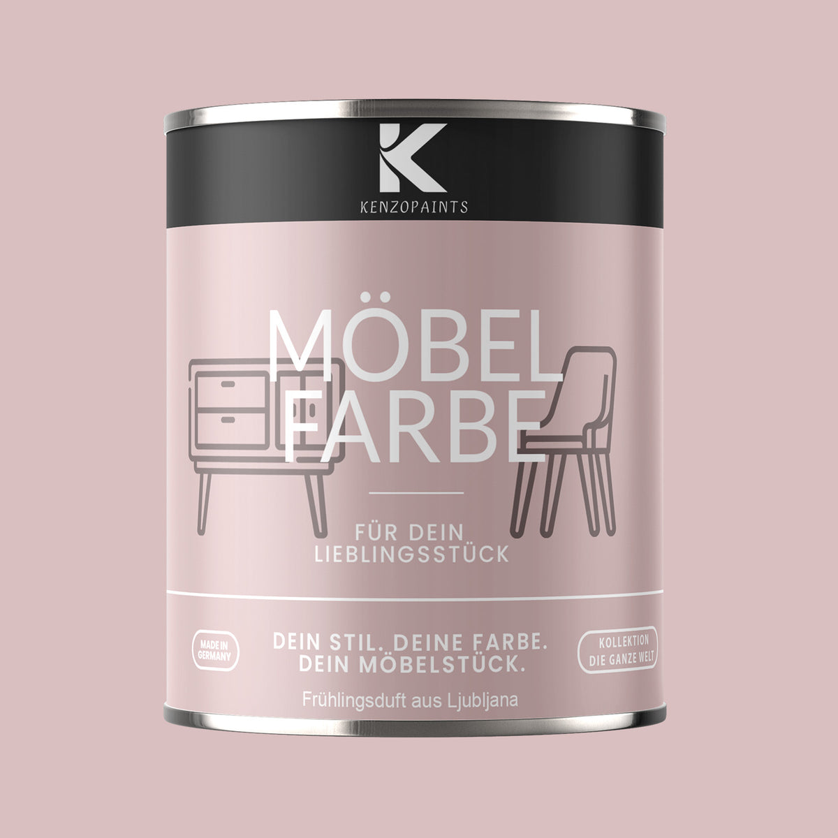 Kenzopaints Möbelfarbe - Frühlingsduft aus Ljublijana
