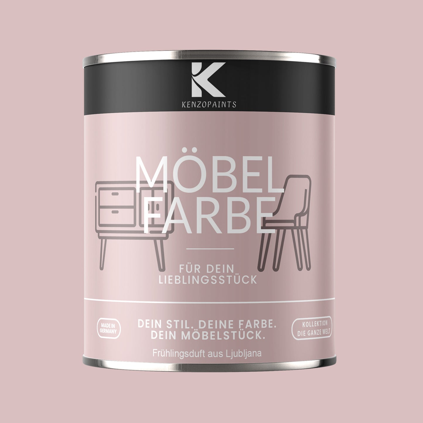 Kenzopaints Möbelfarbe - Frühlingsduft aus Ljublijana