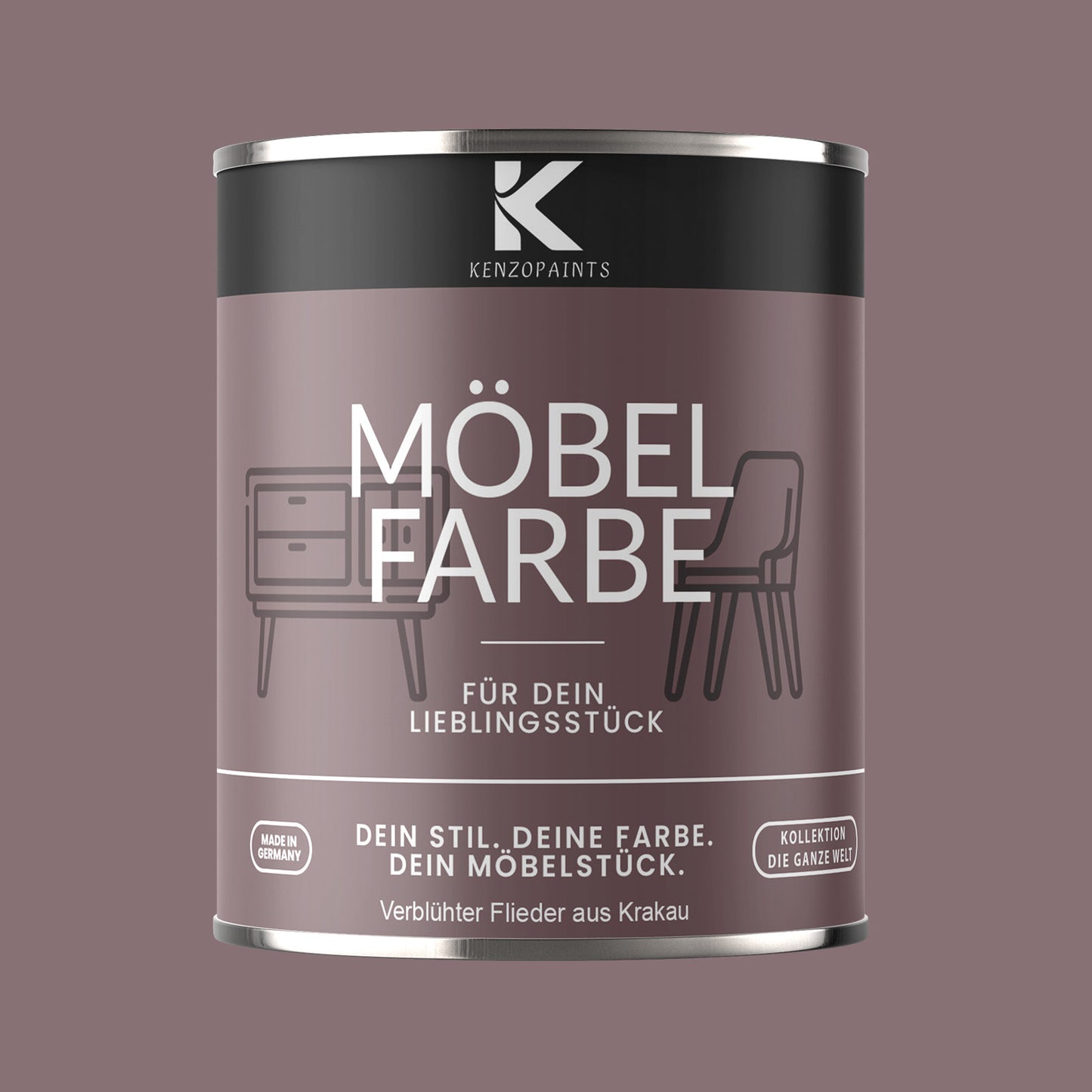 Kenzopaints Möbelfarbe - Verblühter Flieder aus Krakau