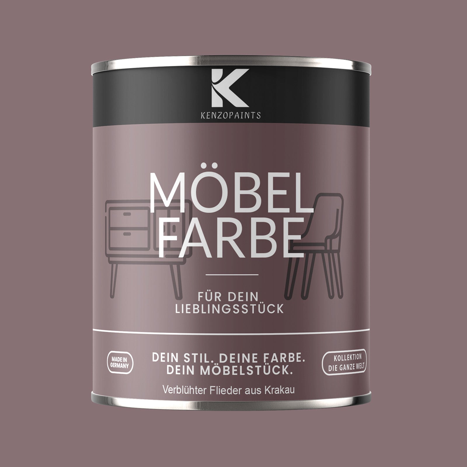 Kenzopaints Möbelfarbe - Verblühter Flieder aus Krakau