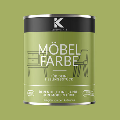 Kenzopaints Möbelfarbe - Farngrün von den Adrennen