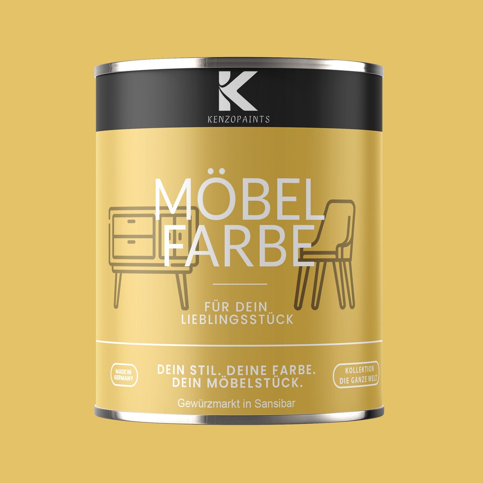 Kenzopaints Möbelfarbe - Gewürzmarkt in Sansibar