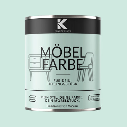 Kenzopaints Möbelfarbe - Palmenwind von Madeira