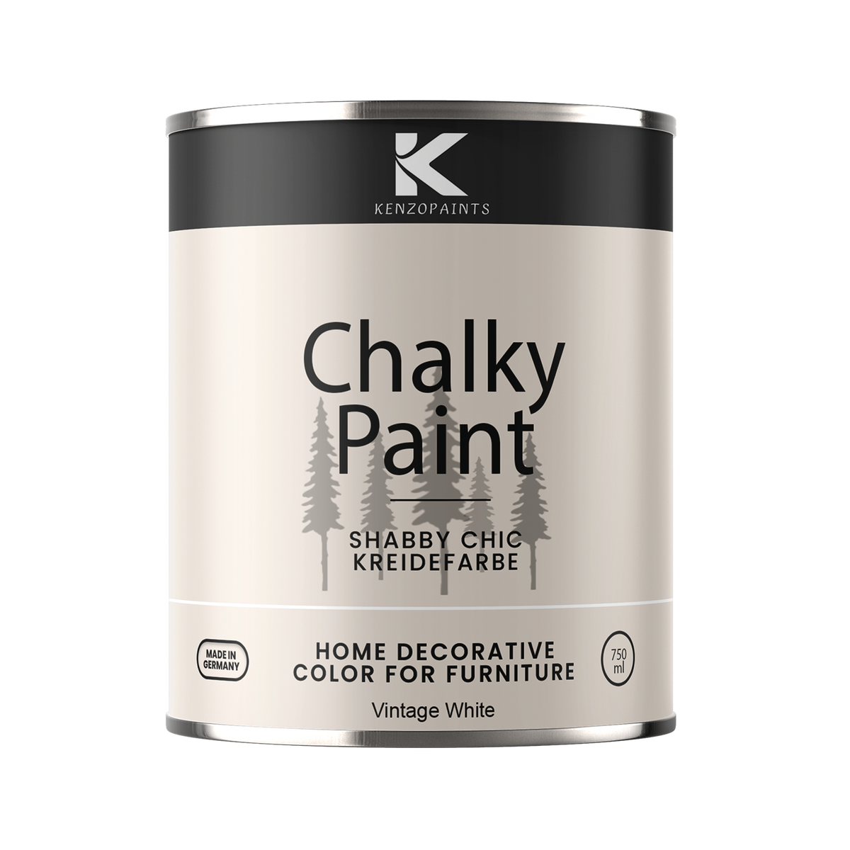 Kenzopaints Chalky Paint - Vintage White