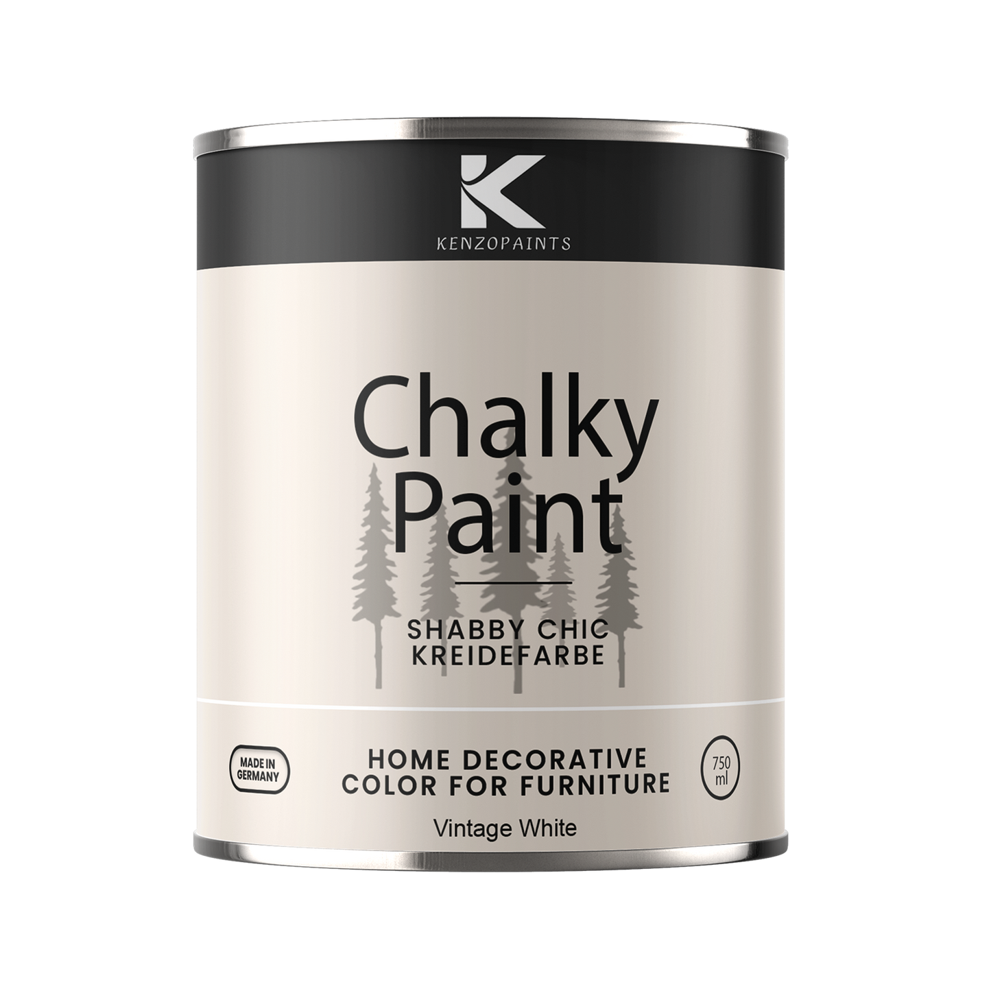 Kenzopaints Chalky Paint - Vintage White