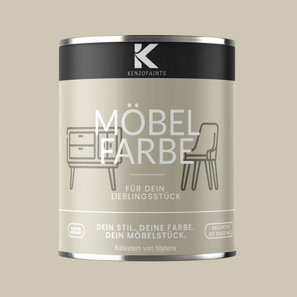 Kenzopaints Möbelfarbe - Kalkstein von Matera