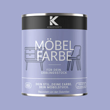 Kenzopaints Möbelfarbe - Blauviolett von den Dolomiten