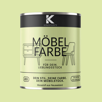 Kenzopaints Möbelfarbe - Moosduft aus Neuseeland