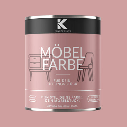 Kenzopaints Möbelfarbe - Zartrosa aus dem Elsass