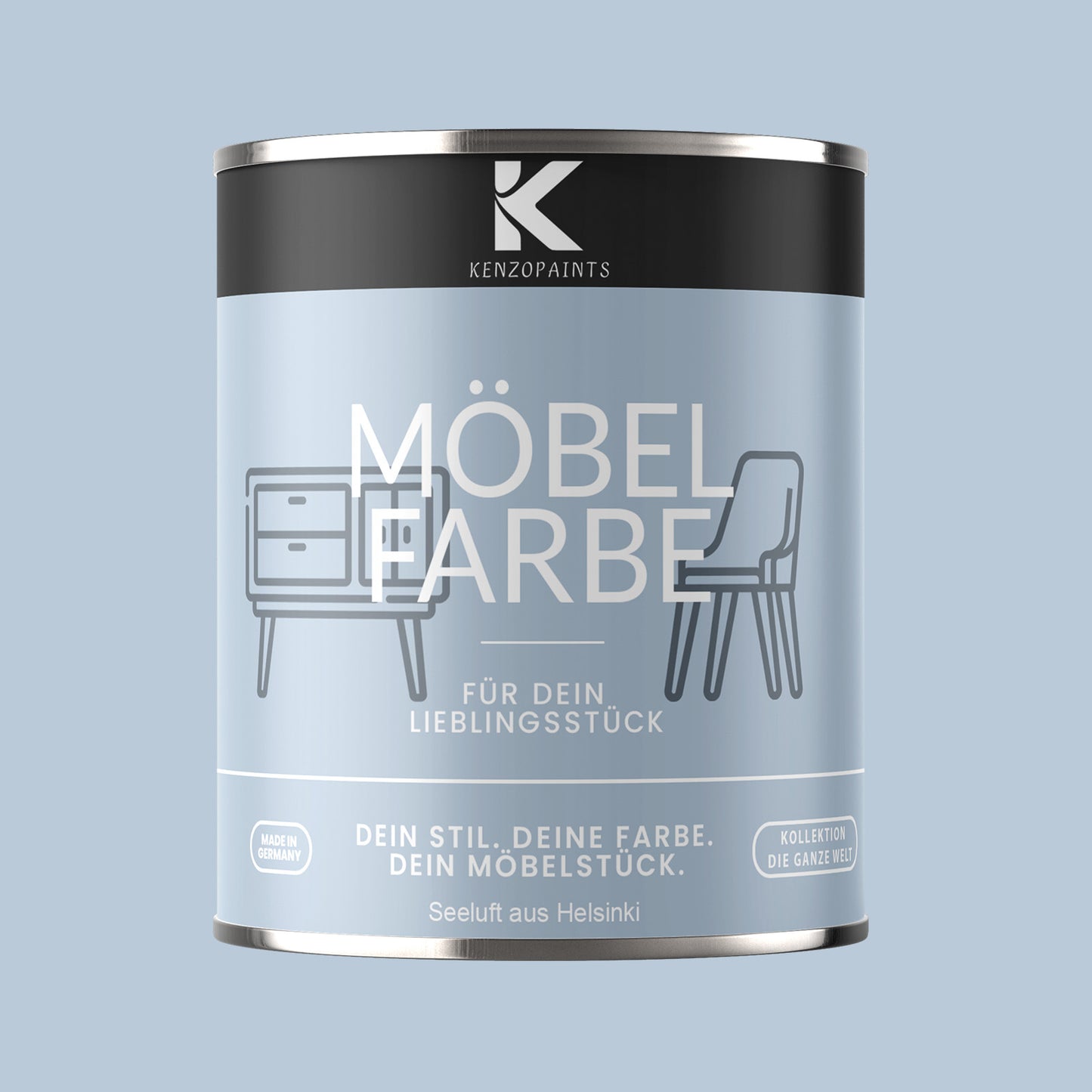 Kenzopaints Möbelfarbe - Seeluft aus Helsinki