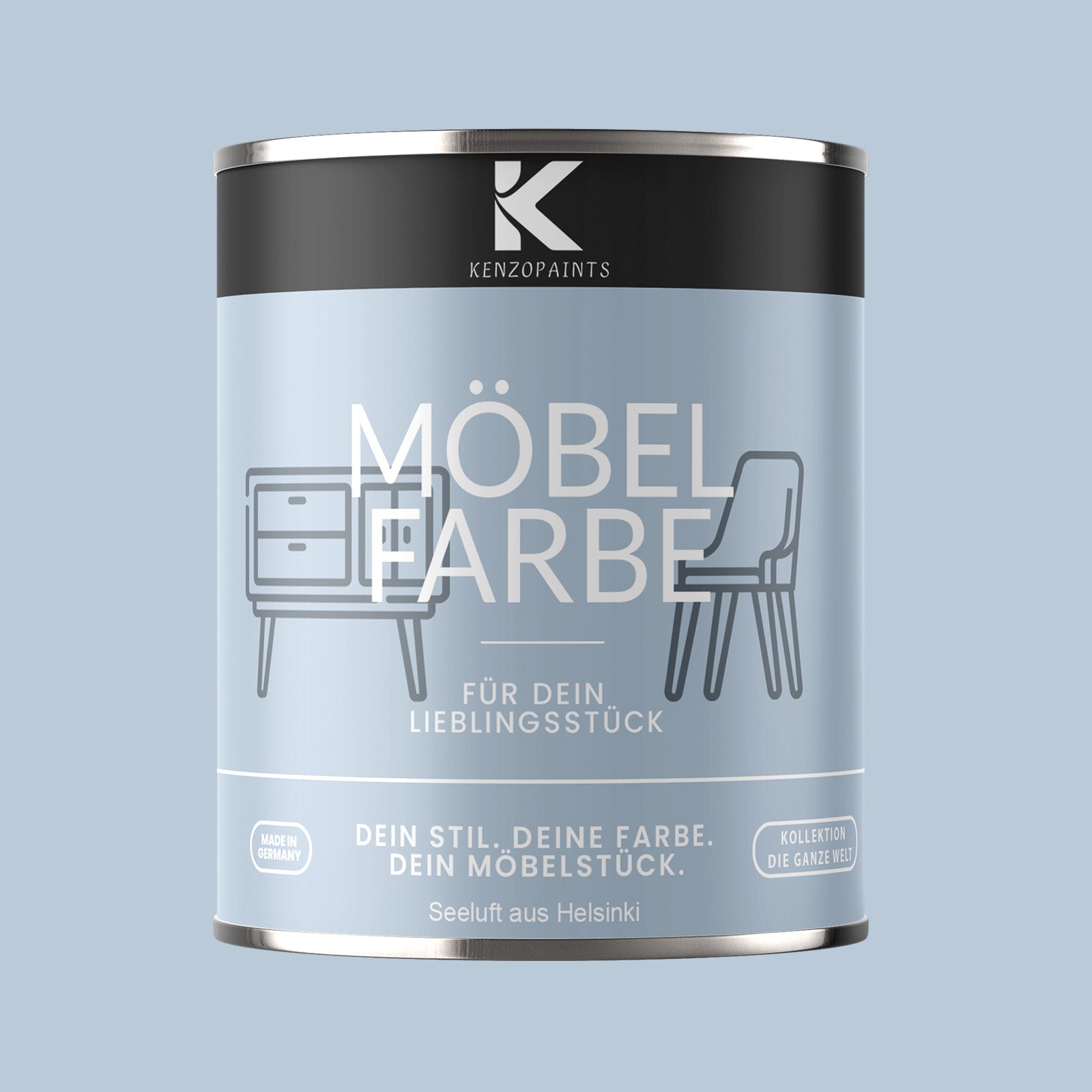 Kenzopaints Möbelfarbe - Seeluft aus Helsinki