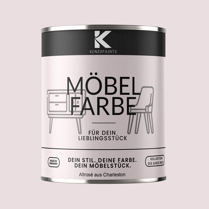 Kenzopaints Möbelfarbe - Altrosé aus Charleston