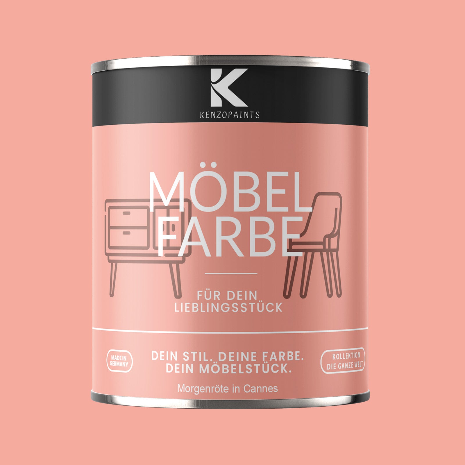 Kenzopaints Möbelfarbe - Morgenröte in Cannes