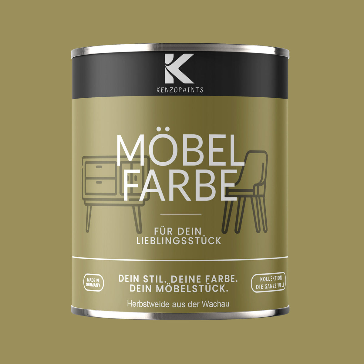 Kenzopaints Möbelfarbe - Herbstweide aus der Wachau