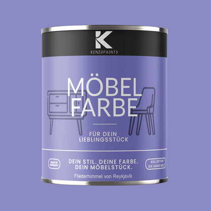 Kenzopaints Möbelfarbe - Fliederhimmel von Reykjavík