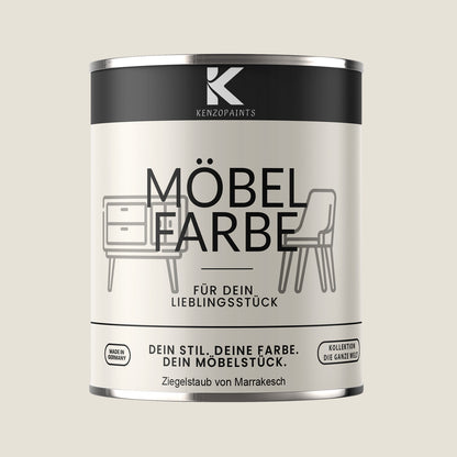 Kenzopaints Möbelfarbe - Ziegelstaub von Marrakesch