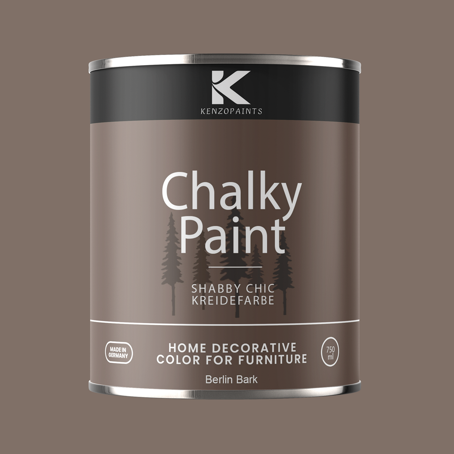 Kenzopaints Chalky Paint - Berlin Bark