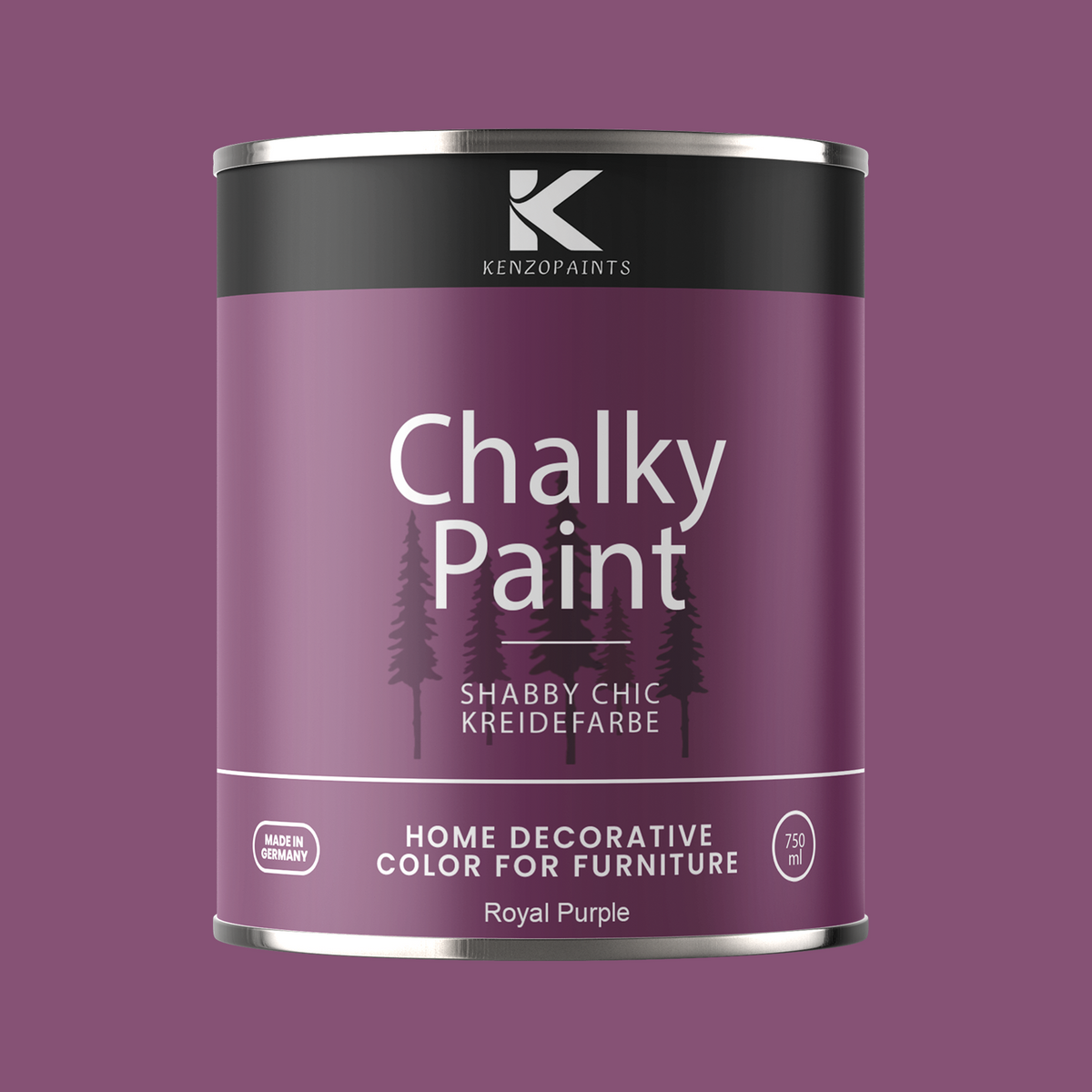 Kenzopaints Chalky Paint - Royal Purple
