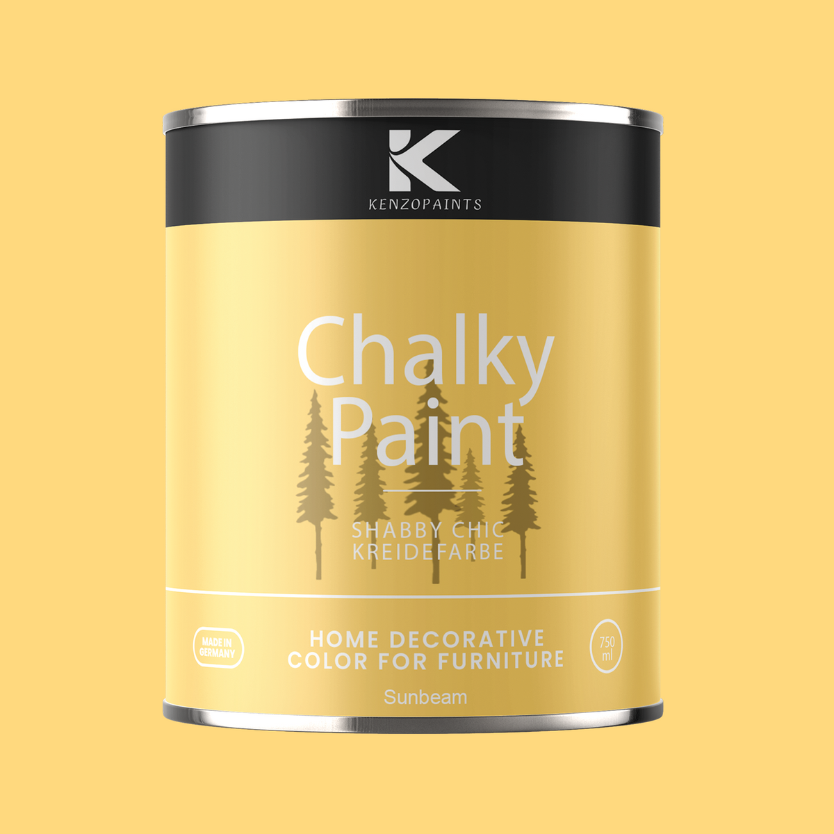 Kenzopaints Chalky Paint - Sunbeam