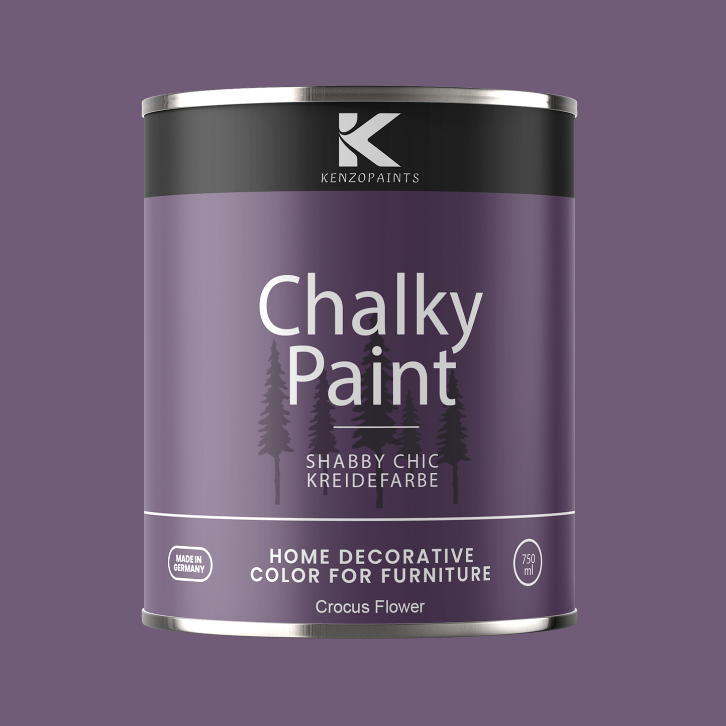 Kenzopaints Chalky Paint - Crocus Flower