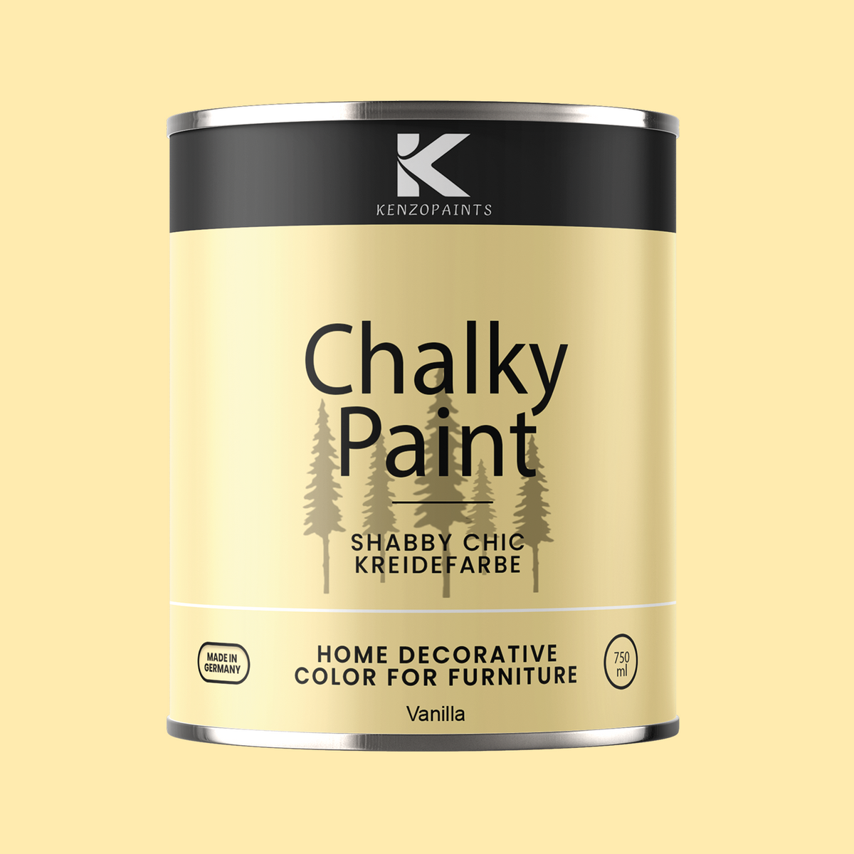 Kenzopaints Chalky Paint - Vanilla