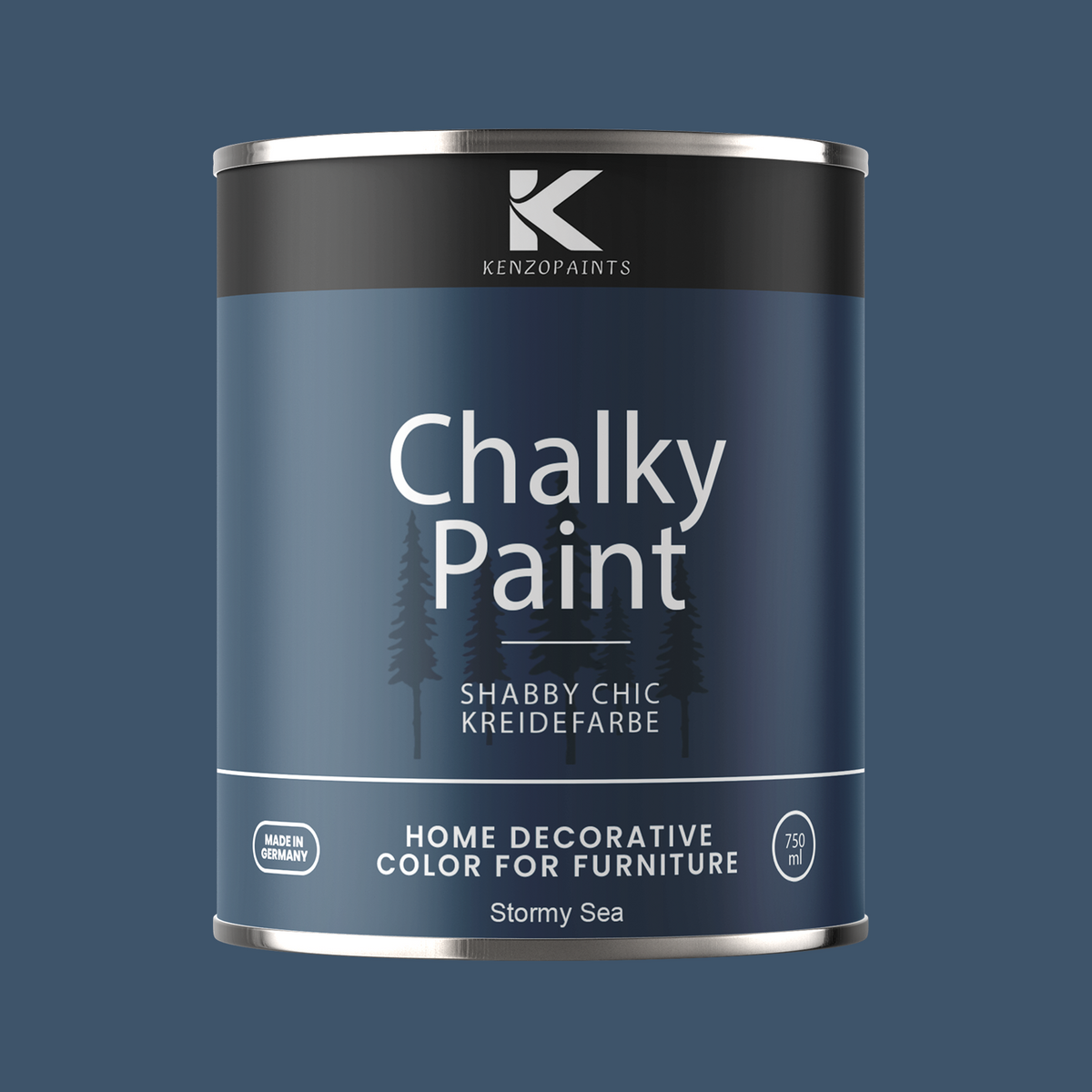 Kenzopaints Chalky Paint - Stormy Sea