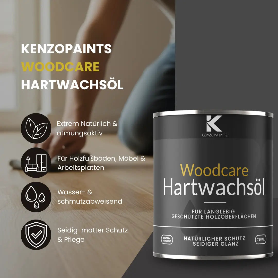 Kenzopaints Woodcare Hartwachsöl - Kenzopaints