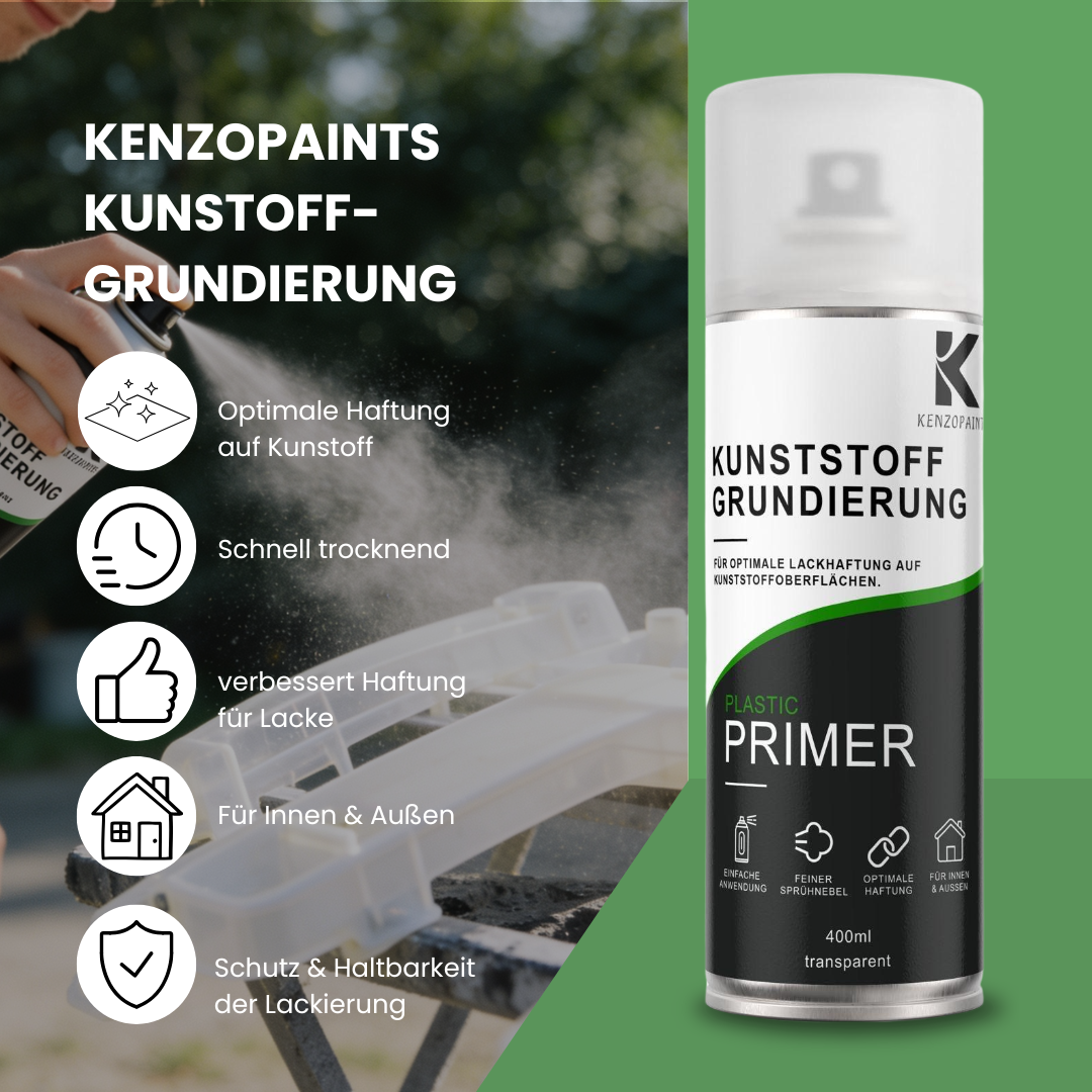 Kenzopaints Kunststoff-Grundierung Primer 400ml Transparent