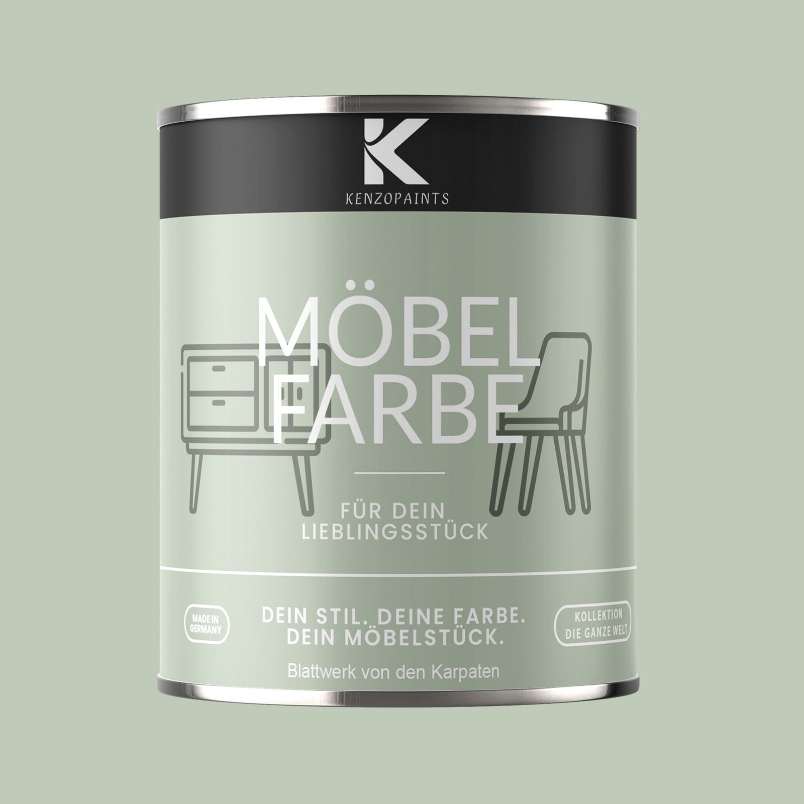 Kenzopaints Möbelfarbe - Blattwerk von den Karpaten