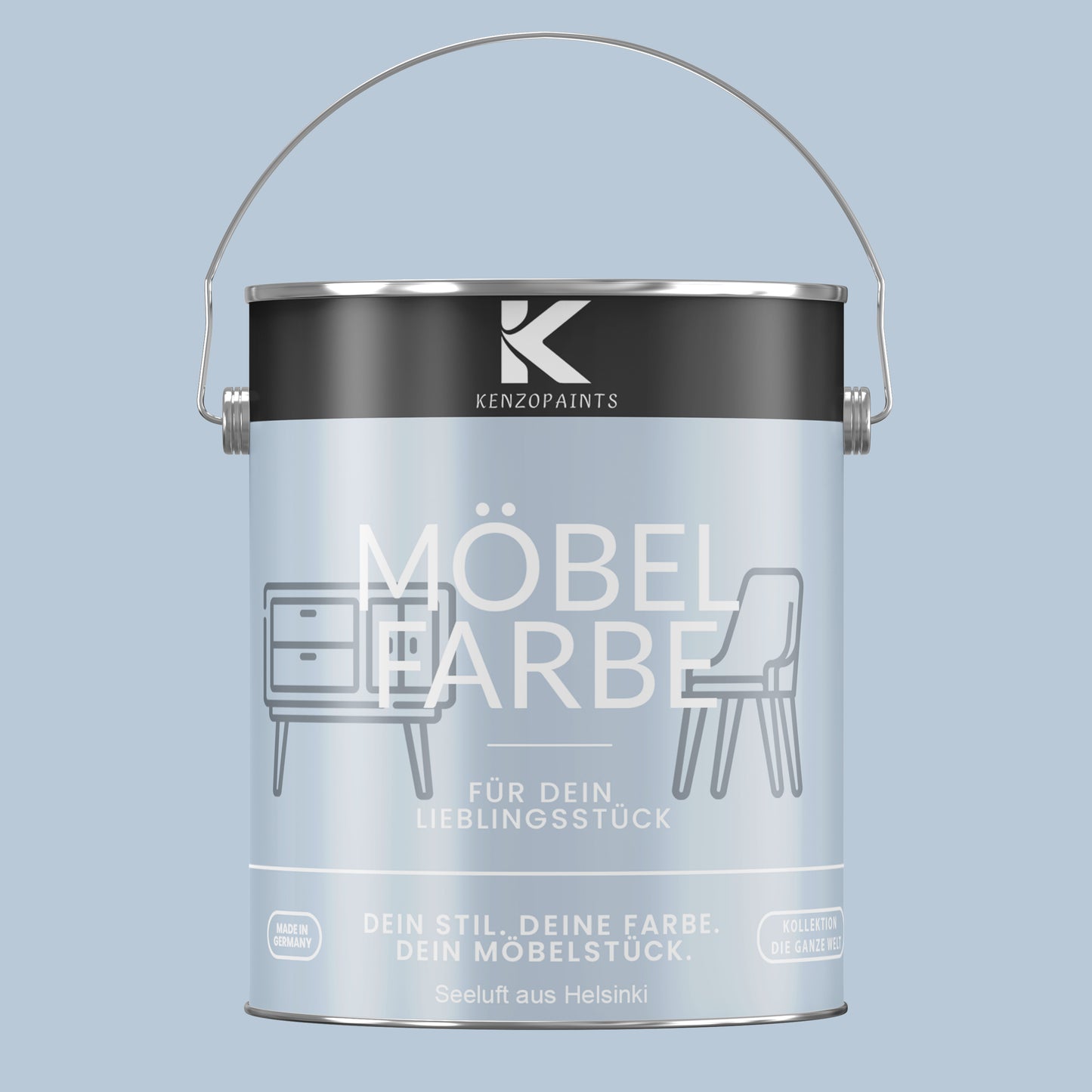 Kenzopaints Möbelfarbe - Seeluft aus Helsinki