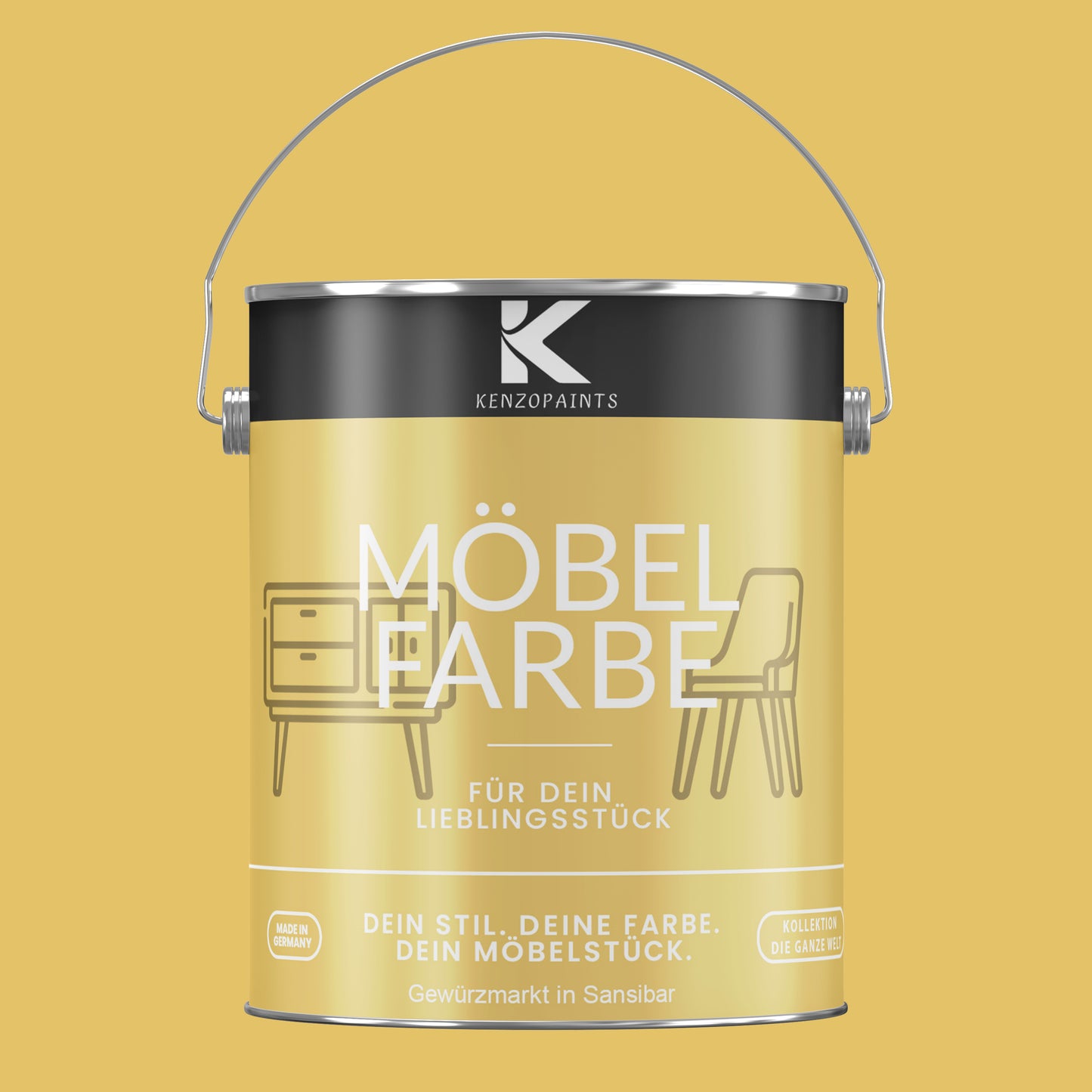 Kenzopaints Möbelfarbe - Gewürzmarkt in Sansibar