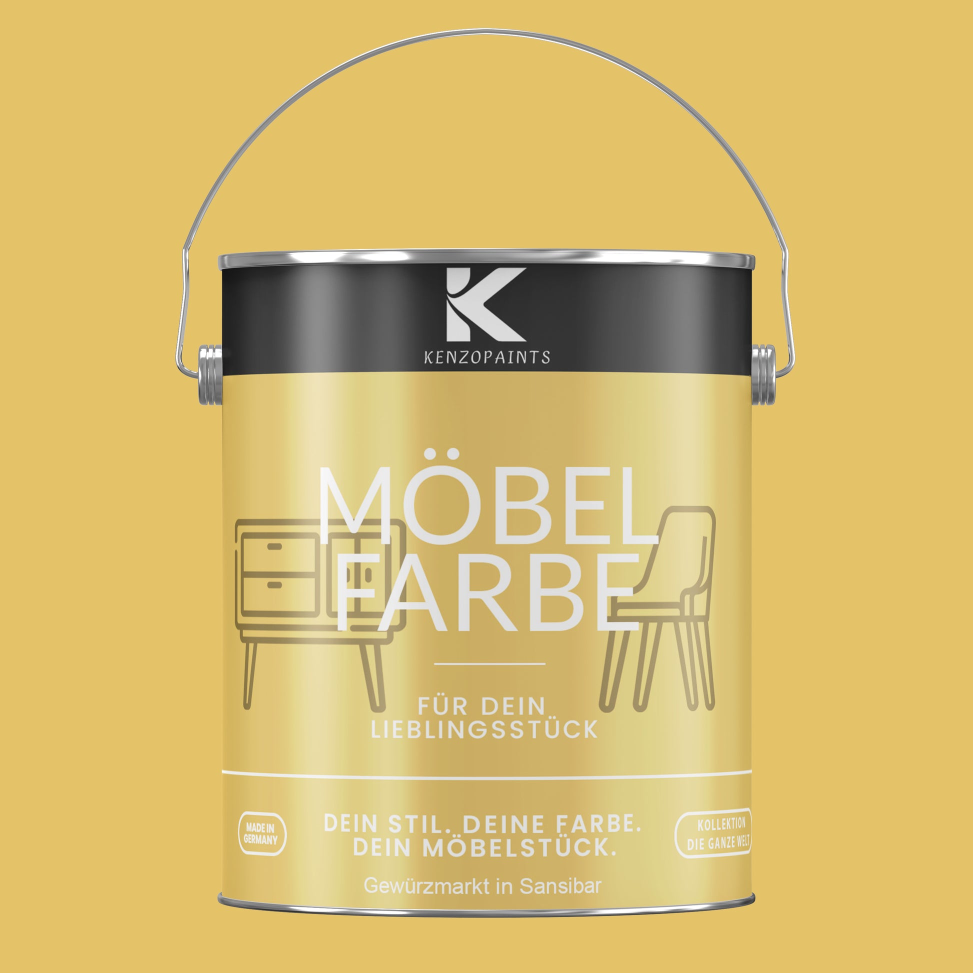 Kenzopaints Möbelfarbe - Gewürzmarkt in Sansibar