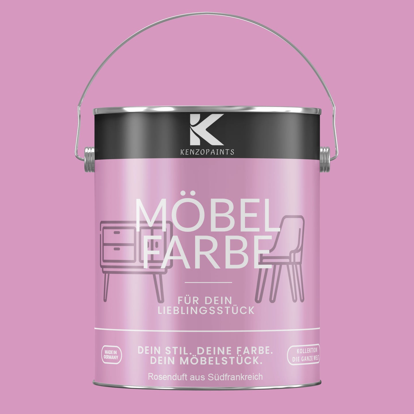 Kenzopaints Möbelfarbe - Rosenduft aus Südfrankreich